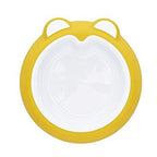 Badabulle Farfurie anti-alunecare 6m+ Sunshine Yellow B005210 01