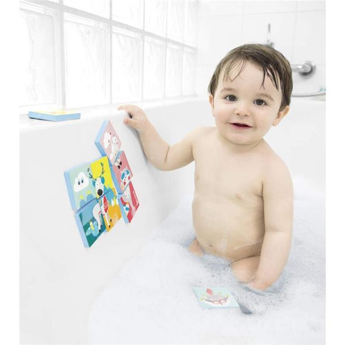 Badabulle puzzle pentru baita cu 9 piese 0m+ B023010 05