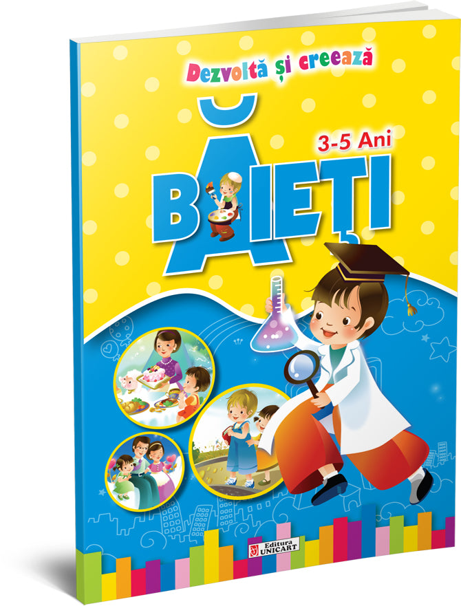 Unicart Dezvolta si creaza pentru 3-5 ani Baieti Imagine principală a produsului