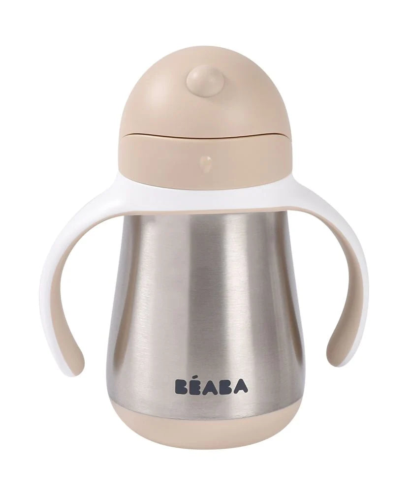 Beaba canita cu pai din inox 250 ml 8m+ Clay