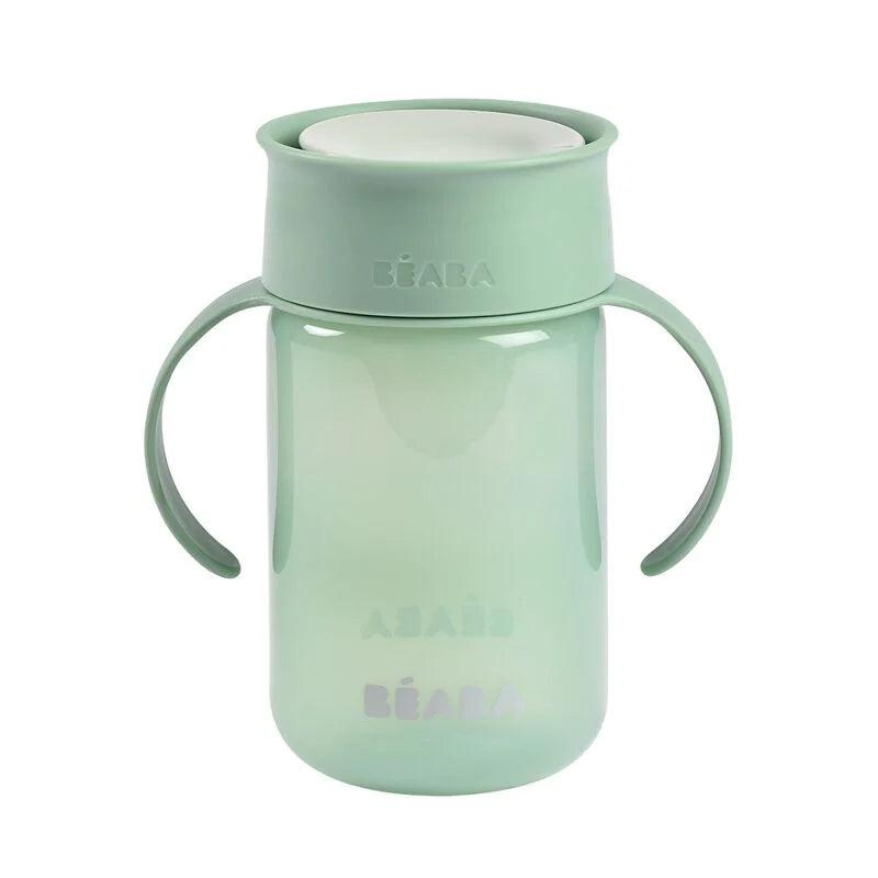 Beaba cana de invatare 340 ml 12m+ Sage Green Imagine principală a produsului