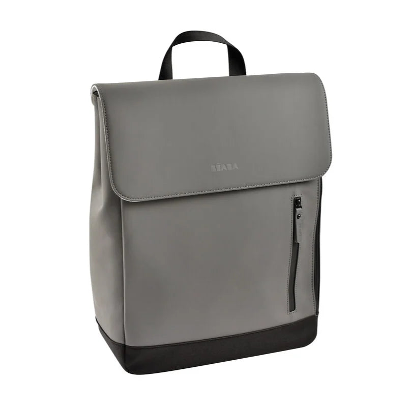 Beaba geanta mamici tip rucsac Oslo 0m+ Mineral Grey Imagine secundară a produsului