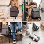 Beaba geanta mamici tip rucsac Oslo 0m+ Mineral Grey