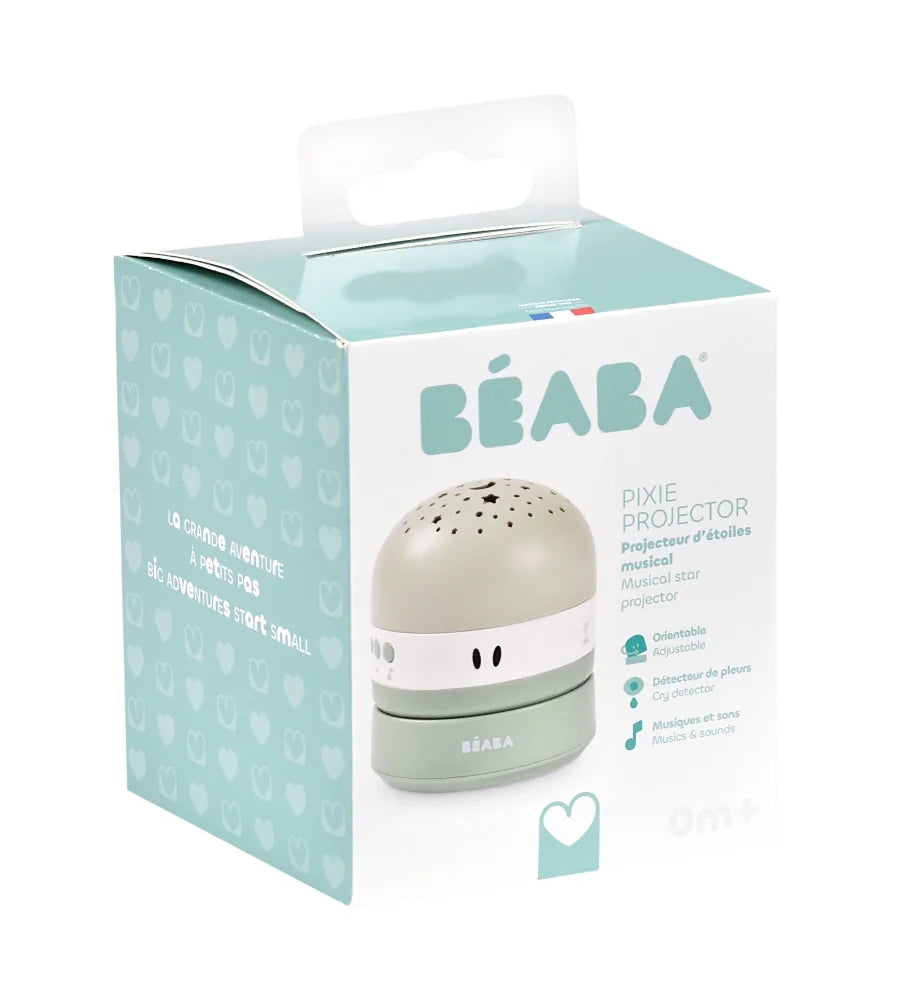 Beaba lampa de veghe cu proiector Pixie 0m+ Sage Green Imagine secundară a produsului