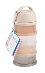 Beaba recipient lapte praf cu 4 compartimente 0m+ Transparente Clay