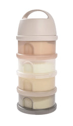 Beaba recipient lapte praf cu 4 compartimente 0m+ Transparente Clay