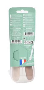 Beaba set 2 lingurite silicon 4m+ Clay
