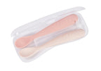 Beaba set 2 lingurite silicon 4m+ Cotton