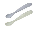 Beaba set 2 lingurite silicon 4m+ Nature