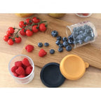 Beaba set 2 recipiente sticla 250 ml Night Blue/Honey