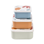 Beaba set 3 caserole pentru gustari Playful 6m+ 