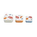 Beaba set 3 caserole pentru gustari Playful 6m+ 