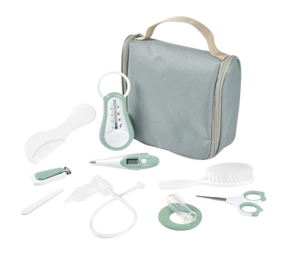 Beaba set de ingrijire 10 piese 0m+ Sage Green