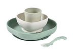 Beaba set de masa silicon 4 piese 4m+ Sage Green
