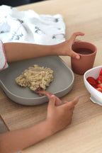 Beaba set de masa silicon 4 piese 4m+ Terracotta