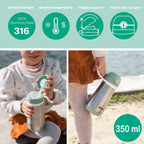 Beaba termos 350 ml Sage Green