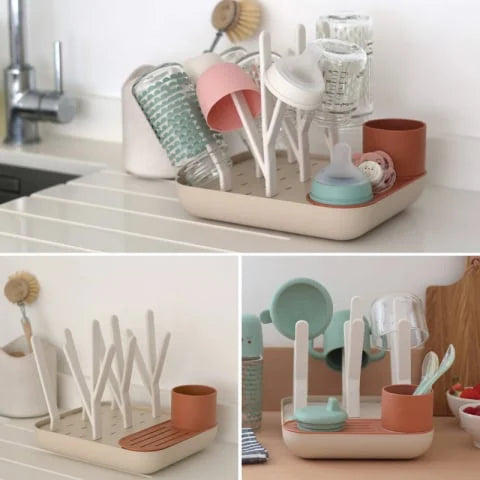 Beaba uscator biberoane Forest 0m+ Terracotta/Clay