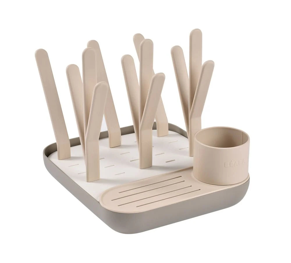Beaba uscator biberoane pliabil 0m+ Forest Clay