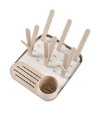 Beaba uscator biberoane pliabil 0m+ Forest Clay