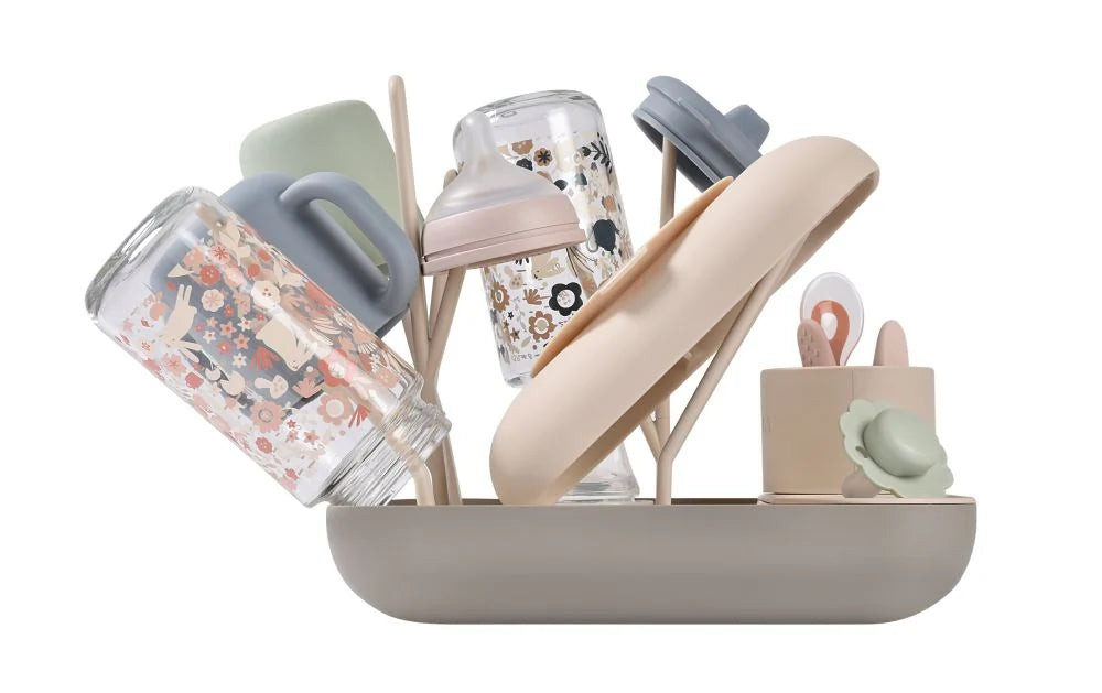 Beaba uscator biberoane pliabil 0m+ Forest Clay