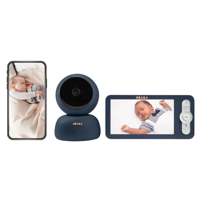 Beaba video monitor digital + Wi-Fi ZEN Premium Night Blue