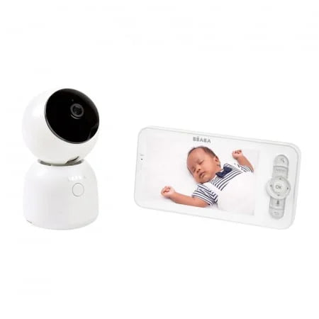 Beaba video monitor digital cu lumina de veghe + Wi-Fi ZEN Night Light - White