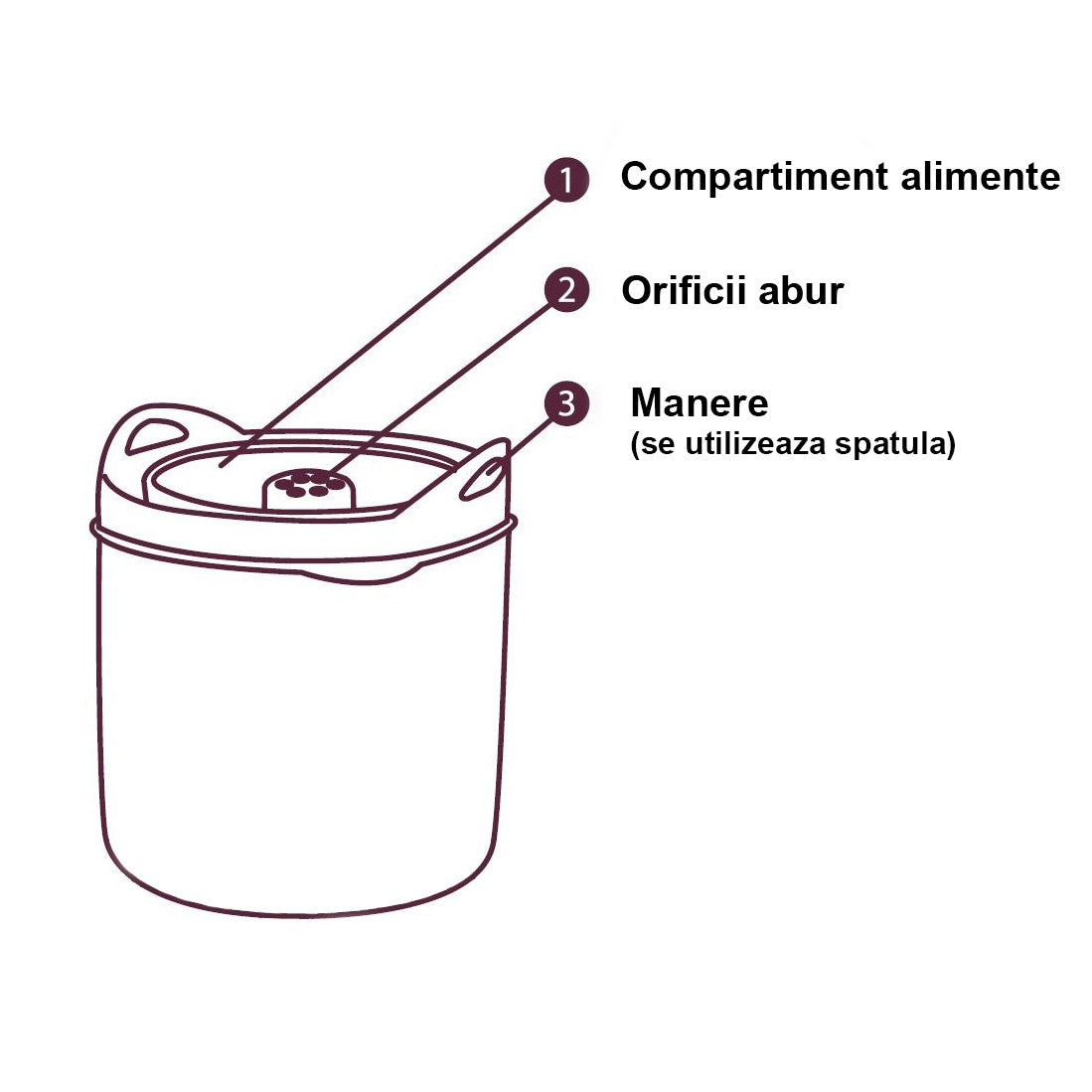 Beaba Babycook dispozitiv preparare orez sau paste 02