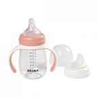 Beaba biberon de invatare 2in1 pentru 4m+