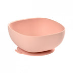 Beaba bol silicon cu ventuza 6m+, Roz B913440 01