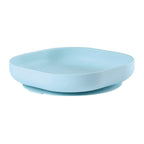 Beaba Farfurie silicon cu ventuza 6m+, Bleu B913430,01