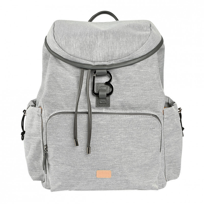 Beaba geanta mamici tip rucsac Vancouver 0m+ Heather Grey 01 Imagine principală a produsului