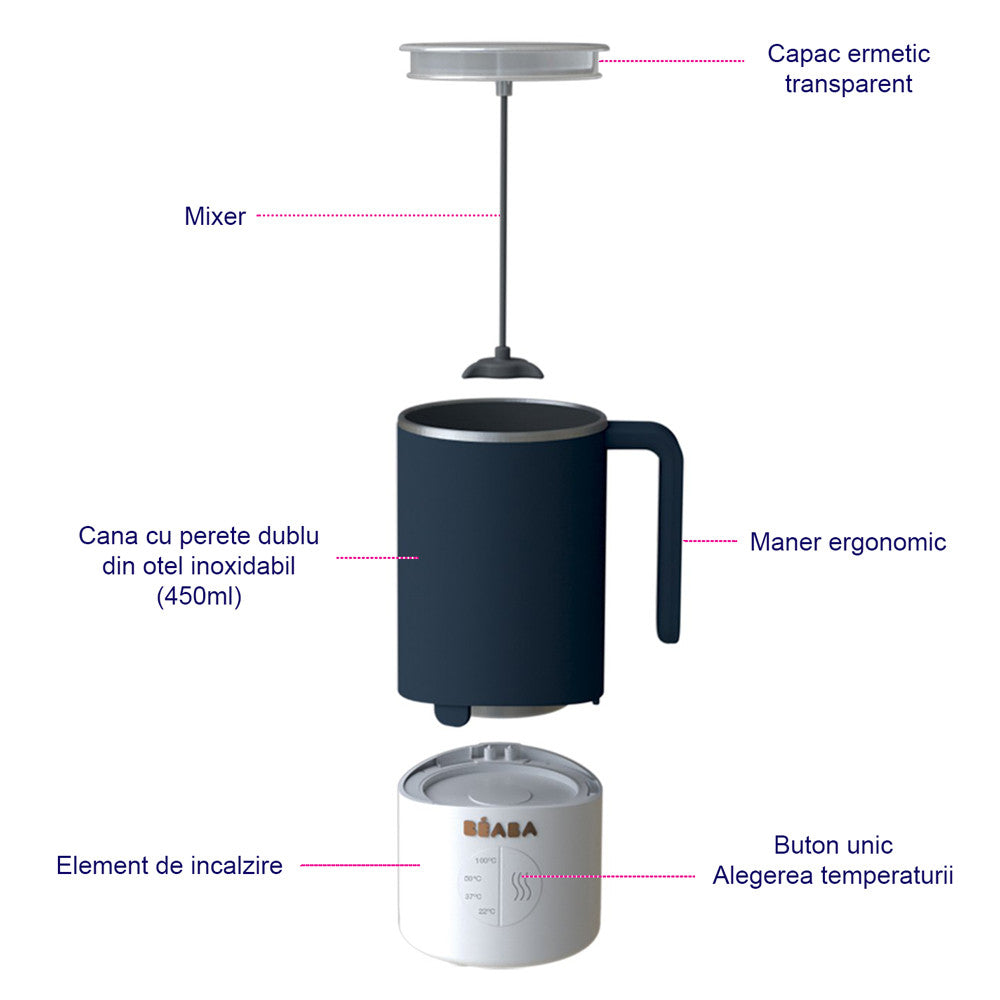 Beaba preparator lapte MilkPrep Night-Blue B912683 08