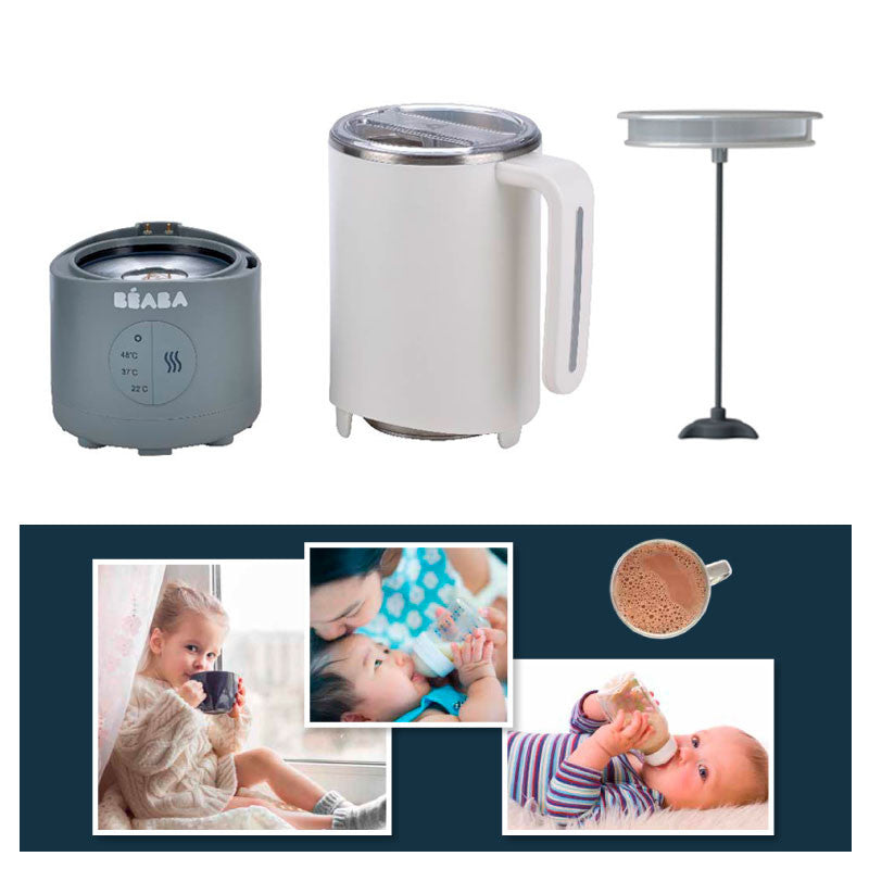 Beaba preparator lapte MilkPrep White-Grey B912687 12