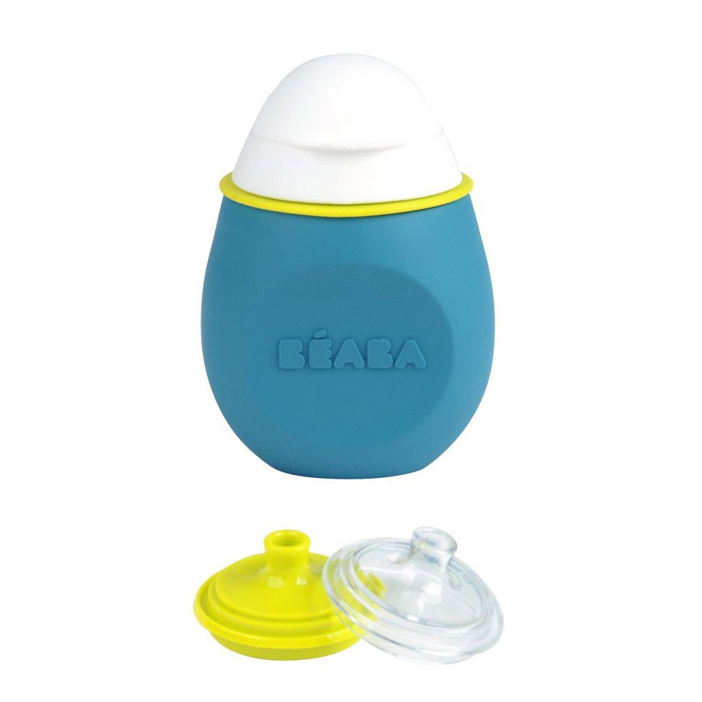 Beaba recipient alimente silicon Squeez 2in1 de 180 ml 6m+