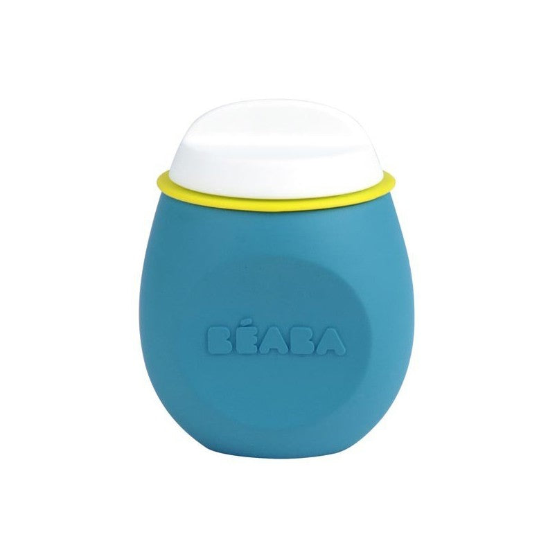 Beaba recipient alimente silicon Squeez 180 ml 4m+, Bleu B912623.01