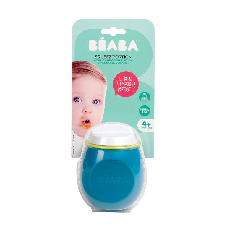 Beaba recipient alimente silicon Squeez 180 ml 4m+