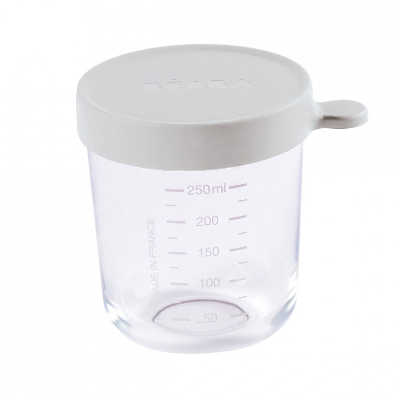 Beaba recipient ermetic sticla 250 ml, Gri B912800