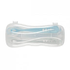 Beaba set 2 lingurite silicon cu cutie de transport 4m+ 03