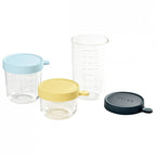 Beaba set 3 recipiente ermetice din sticla 01