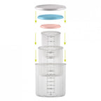 Beaba set 3 recipiente ermetice din Tritan  Gri B912804 01