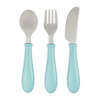 Beaba set 3 tacamuri inox pentru 12m+, Airy Green B913461 01