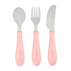 Beaba set 3 tacamuri inox pentru 12m+, Roz B913462 01