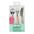 Beaba set 3 tacamuri inox pentru 12m+