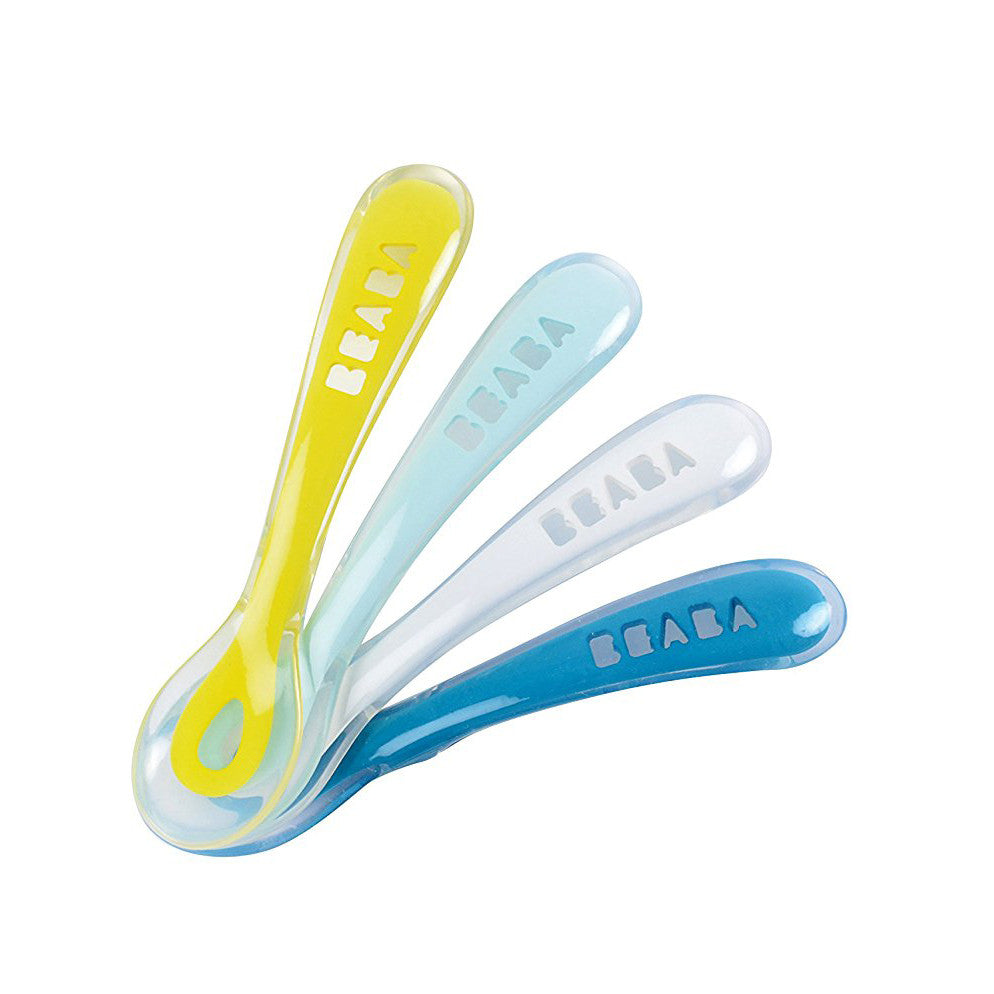 Beaba set 4 lingurite din silicon 8m+ B913427 01