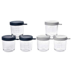 Beaba set 6 recipiente sticla  240 ml, Bleumarin B912863 01