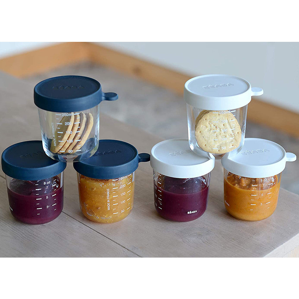 Beaba set 6 recipiente sticla  240 ml