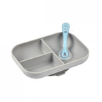 Beaba set de masa silicon 2 piese 4m+, Gri B913508 01