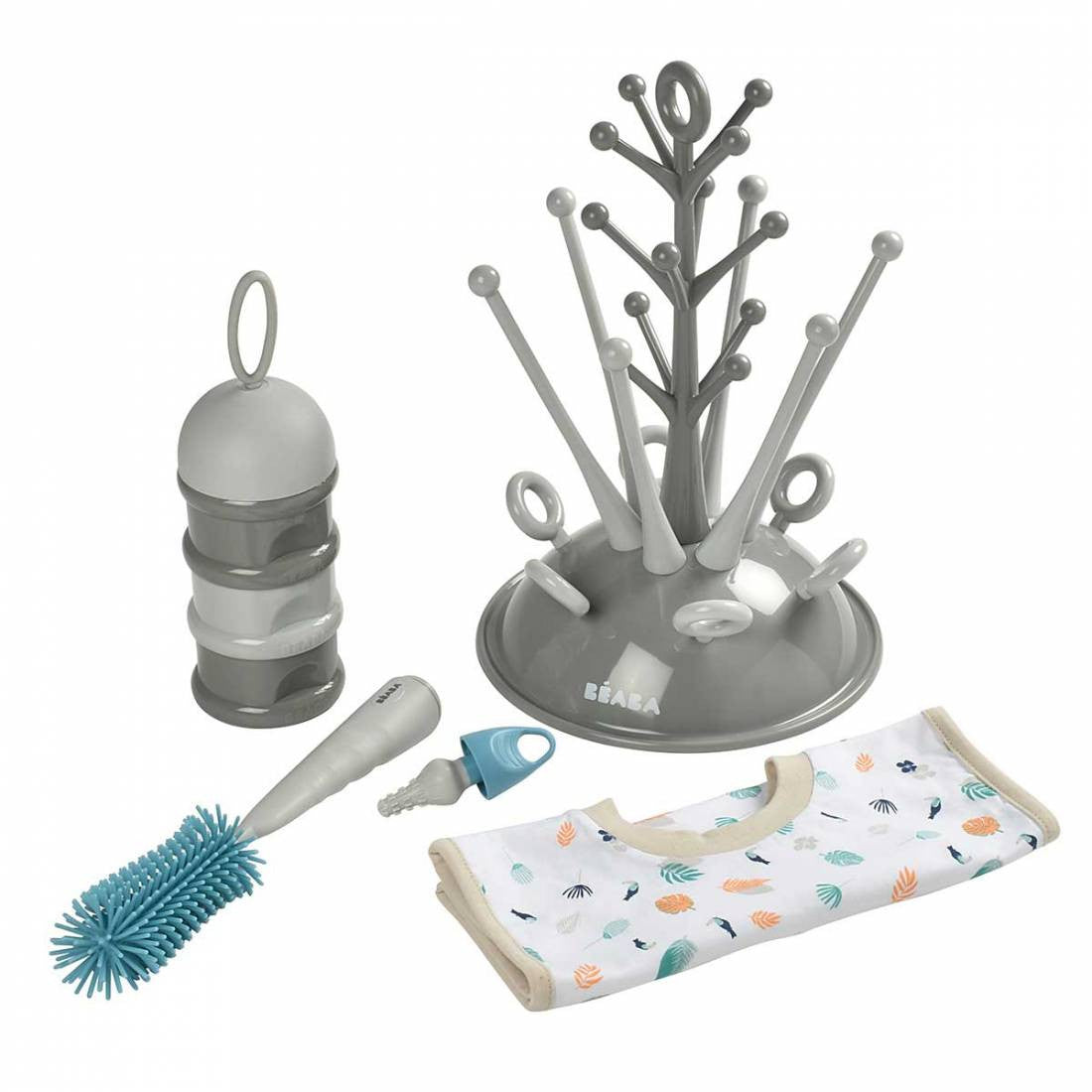 Beaba set nastere 5 piese 0m+, Gri B911675 01
