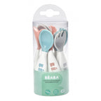 Beaba set tacamuri 6 lingurite + 4 furculite pentru 8m+,01