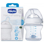 Chicco biberon Natural Feeling cu tetina silicon flux normal 0 luni+ 150 ml 08